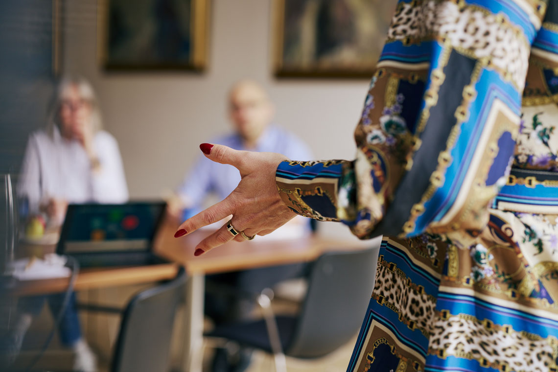ida hertz underviser i hold kursister